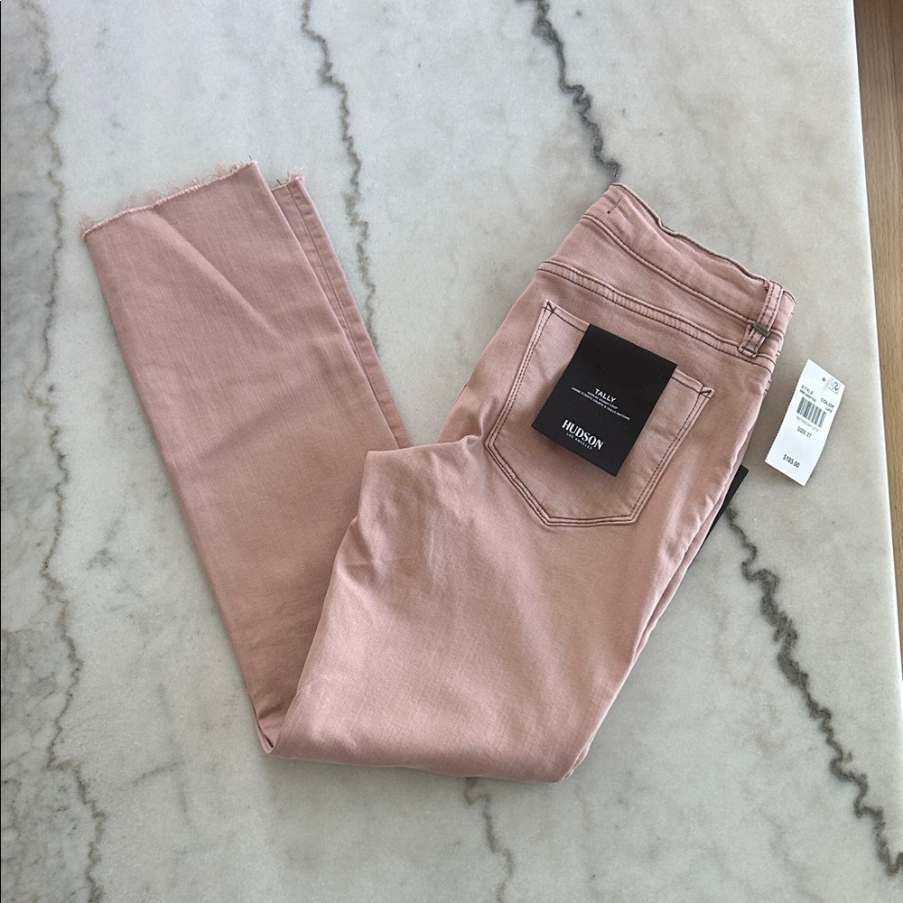 Hudson Women's Blush Skinny Jeans NWT